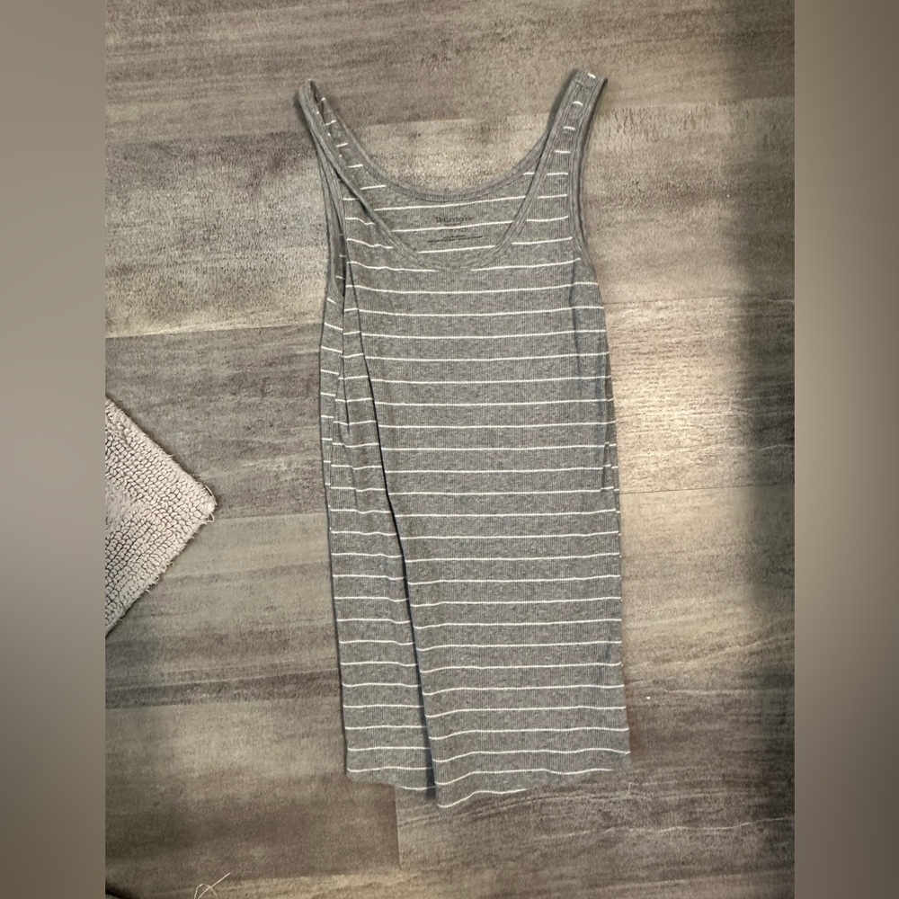 Grey Maternity Tank Top